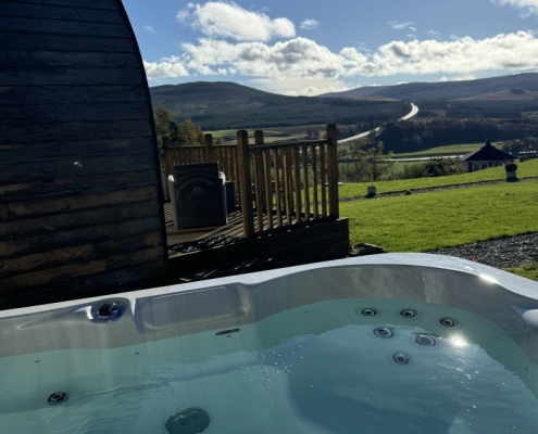 Hot Tub for Glamping